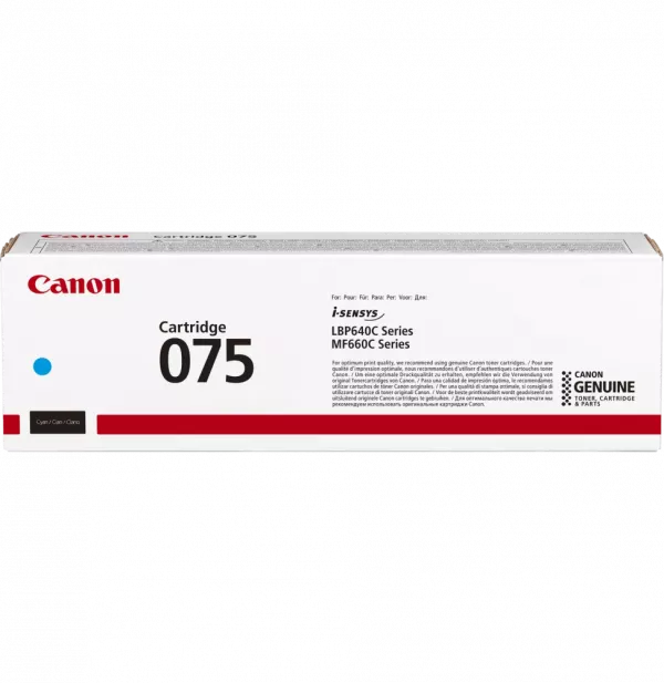 Cartouche de toner Canon 075 Cyan (6364C002AA)