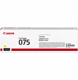 Cartouche de toner Canon 075 Jaune (6362C002AA)