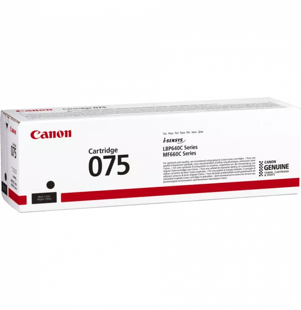 Cartouche de toner Canon 075 Noir (6365C002AA)