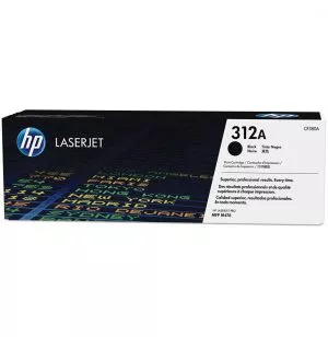 HP 312A Noir (CF380A) - Toner HP LaserJet d'origine