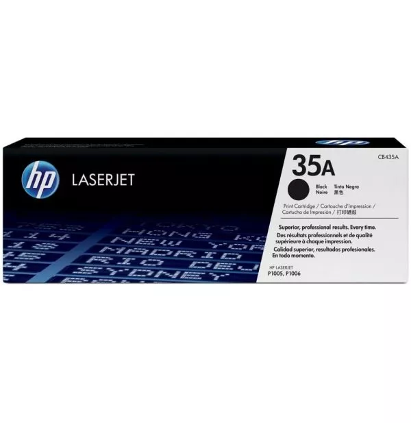 HP 35A Noir (CB435A) - Toner HP LaserJet d'origine