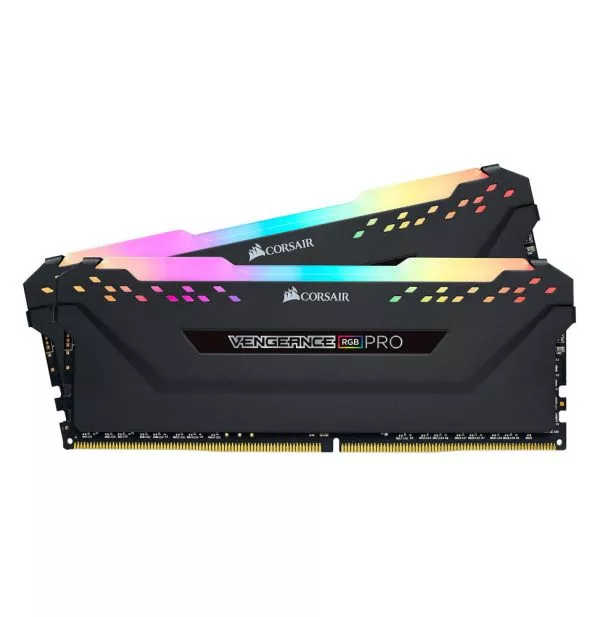 Corsair Vengeance RGB PRO Series 16 Go (2x 8 Go) DDR4 3200 MHz CL16 Noir