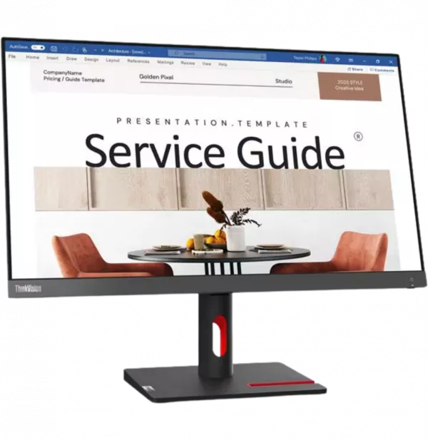 Écran Plat 24" Lenovo ThinkVision S24i-30 (63DEKAR3WW)