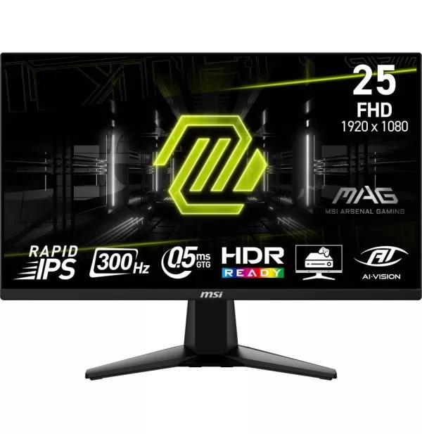 Écran Gaming 25" Full HD MSI Pro MAG 255XF (4711377251204)