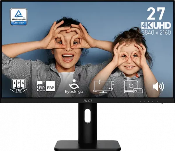 Écran 27" 4K UHD MSI Pro MP273UP E6 (9S6-3PB49H-296)