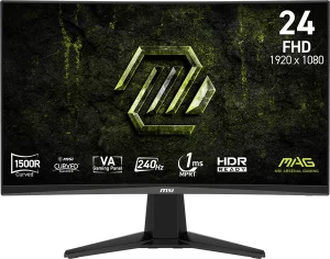 Écran incurvé Gaming 24" Full HD MSI MAG 245C X24 (4711377395076)