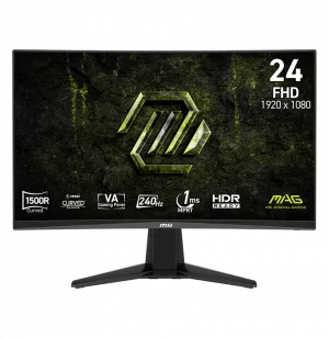Écran incurvé Gaming 24" Full HD MSI MAG 245C X24 (4711377395076)