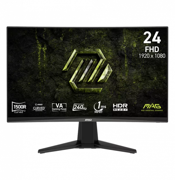 Écran incurvé Gaming 24" Full HD MSI MAG 245C X24 (4711377395076)