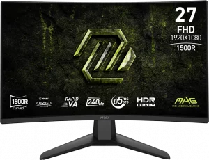 Écran incurvé Gaming 27" Full HD MSI MAG 274CF X24 (4711377343275)