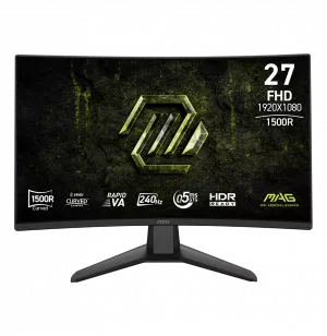 Écran incurvé Gaming 27" Full HD MSI MAG 274CF X24 (4711377343275)