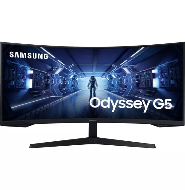 ecran-incurve-samsung-34-ultra-wqhd-g5-1000r Écran incurvé 34" Samsung Odyssey G5 (LC34G55TWWMXZN)