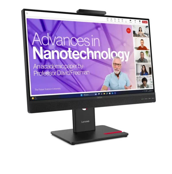 Écran Plat 24" Lenovo ThinkVision T24-4v Avec Caméra 5MP et Microphone (64B6MAT1EU)