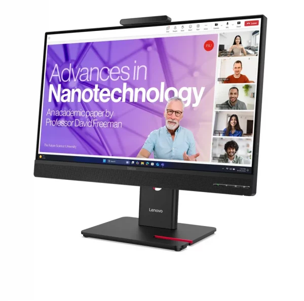 Écran Plat 24" Lenovo ThinkVision T24-4v Avec Caméra 5MP et Microphone (64B6MAT1EU)