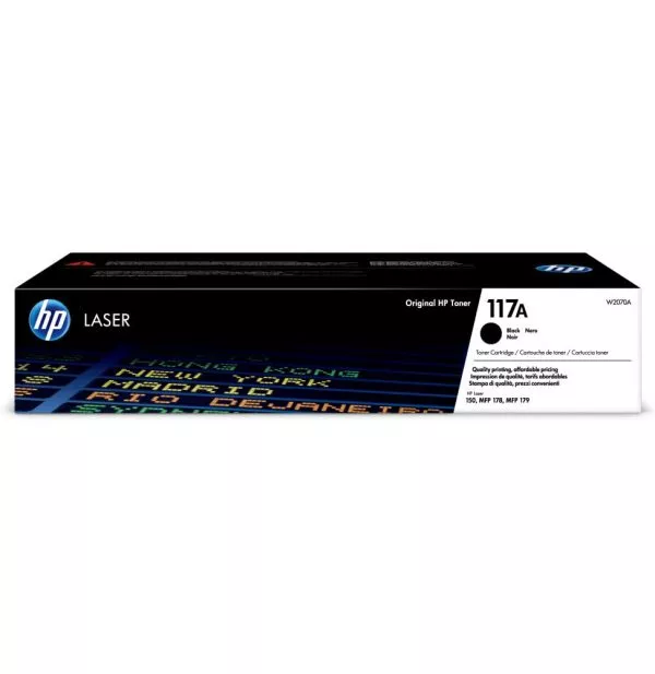 HP 117A Noir (W2070A) - Toner HP LaserJet d'origine