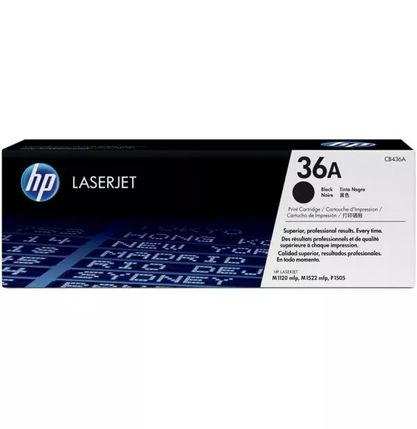 HP 36A Noir (CB436A) - Toner HP LaserJet d'origine