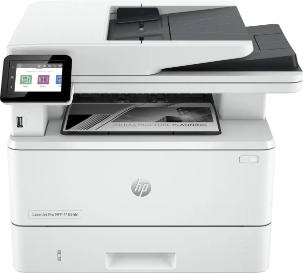 Imprimante Monochrome multifonction HP LaserJet Pro 4103fdn (2Z628A)