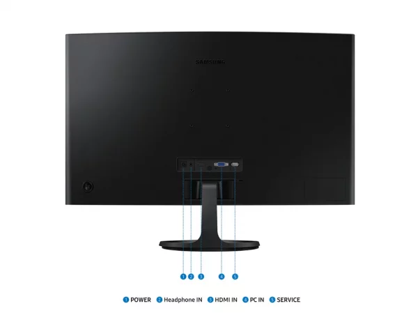SAMSUNG Moniteur 27'' Essential S3 S36GD (LS27D362GAMXUE)