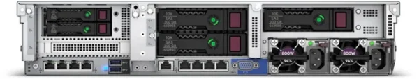 Serveur HPE ProLiant DL380 Gen10 4210R 2.4GHz 10 coeurs 1P 32GB-R MR416i-p 8SFF BC 800W PS