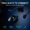 Souris gaming sans fil et avec fil Rapoo VT960PRO