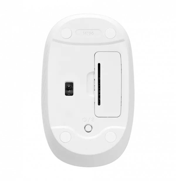 Souris sans fil Bluetooth Logitech M196 - Blanc (910-007460)