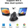 souris-sans-fil-bluetooth-ugreen-multi-mode-vertical-noir-25444-3 Souris sans fil Bluetooth Ugreen Multi-mode Vertical Noir (25444)