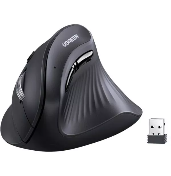 souris-sans-fil-bluetooth-ugreen-multi-mode-vertical-noir-25444 Souris sans fil Bluetooth Ugreen Multi-mode Vertical Noir (25444)