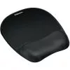 Tapis de souris - repose-poignet Ergo Mousse Noir - format Small (201.6 × 235 × 25.4 mm)