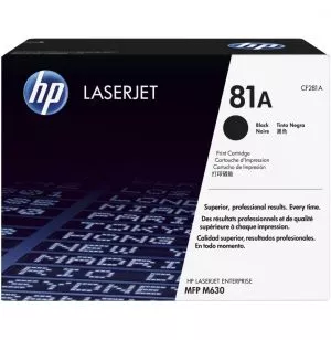 HP 81A Noir (CF281A) - Toner HP LaserJet d'origine