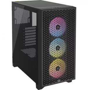 Boîtier PC Gaming Corsair 3000D RGB Airflow Mid-Tower (CC-9011255-WW)