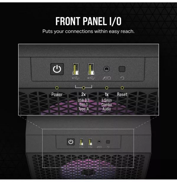 boitier-pc-gaming-corsair-3000d-rgb-airflow-mid-tower-cc-9011255-ww-4 Boîtier PC Gaming Corsair 3000D RGB Airflow Mid-Tower (CC-9011255-WW)