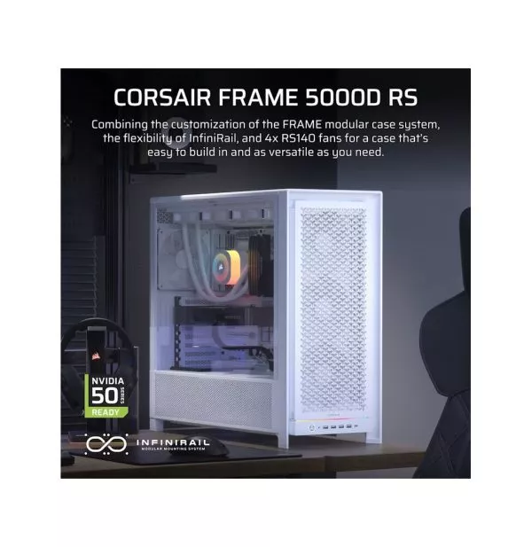 boitier-pc-gaming-corsair-frame-5000d-rs-mid-tower-4xrs140-blanc-cc-9011308-ww-2 Boîtier PC Gaming Corsair Frame 5000D RS Mid-Tower 4xRS140 Blanc (CC-9011308-WW)