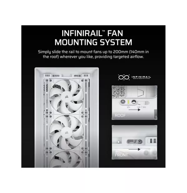 boitier-pc-gaming-corsair-frame-5000d-rs-mid-tower-4xrs140-blanc-cc-9011308-ww-4 Boîtier PC Gaming Corsair Frame 5000D RS Mid-Tower 4xRS140 Blanc (CC-9011308-WW)