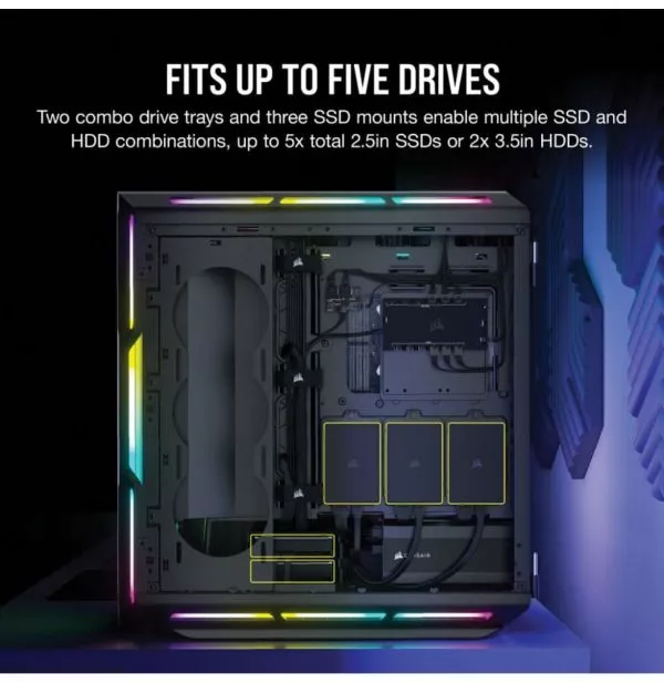 boitier-pc-gaming-corsair-icue-5000t-rgb-mid-tower-cc-9011230-ww-5 Boîtier PC Gaming Corsair iCUE 5000T RGB Mid-Tower (CC-9011230-WW)