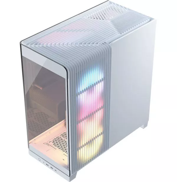 Boîtier PC Gaming FRAME 4500X RS-R ARGB Mid-Tower Blanc (840440402787)