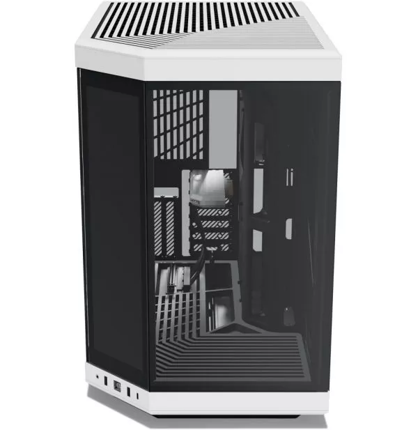Boîtier PC Gaming HYTE Y70 tactile Infinite Mid-Tower - Panda (CS-HYTE-Y70TTI-WB)