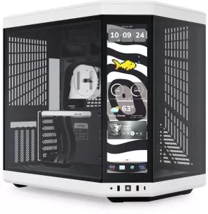 Boîtier PC Gaming HYTE Y70 tactile Infinite Mid-Tower - Panda (CS-HYTE-Y70TTI-WB)