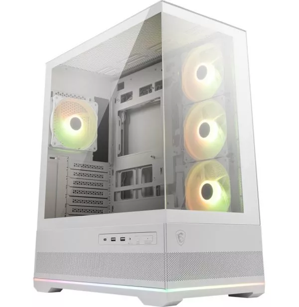 Boîtier PC Gaming MSI MAG PANO 110R Pz Blanc