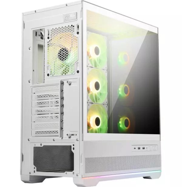 Boîtier PC Gaming MSI MAG PANO 110R Pz Blanc