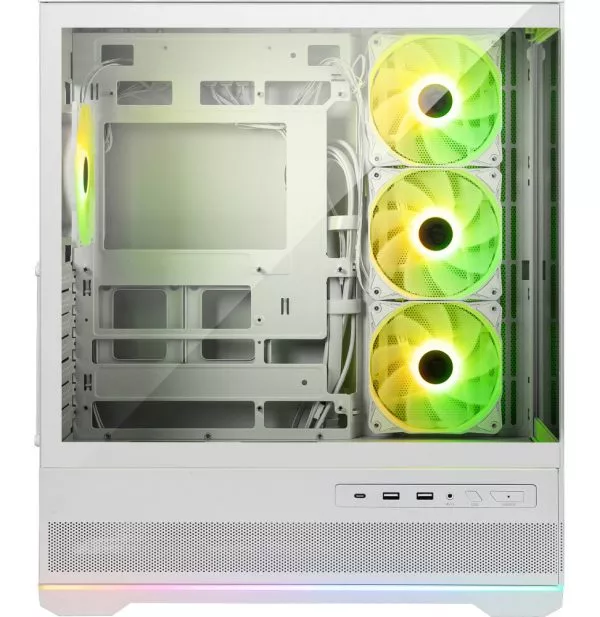 Boîtier PC Gaming MSI MAG PANO 110R Pz Blanc