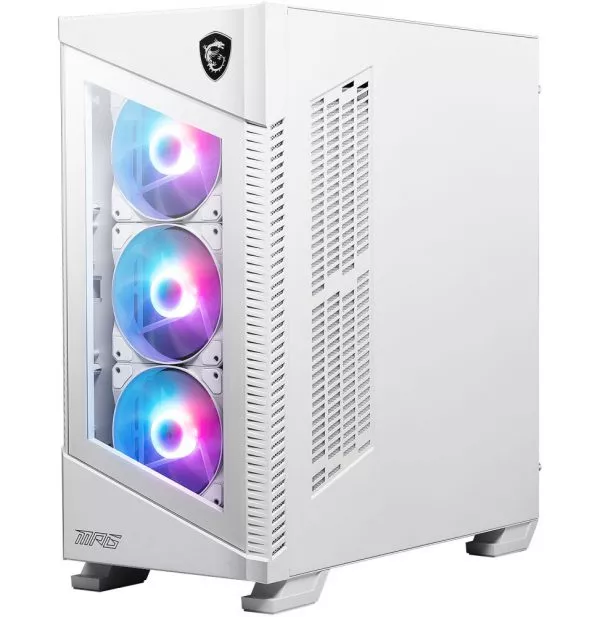 Boîtier PC Gaming MSI MPG VELOX 100R WHITE (306-7G18W22-809)