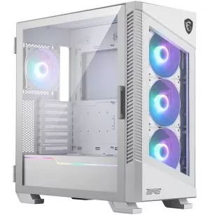 Boîtier PC Gaming MSI MPG VELOX 100R WHITE (306-7G18W22-809)