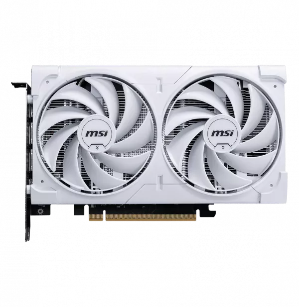 Carte Graphique MSI GeForce RTX 5060 8G VENTUS 2X OC Blanc