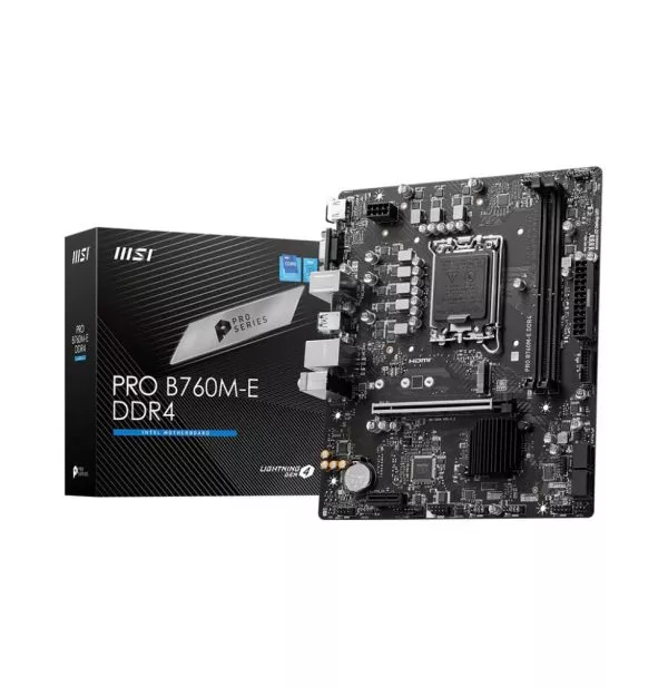 carte-mere-intel-msi-pro-b760m-e-ddr4-1 Carte Mère Intel MSI PRO B760M-E DDR4