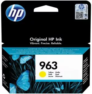 cartouche-d-encre-hp-963-jaune-3ja25ae HP 963 Jaune - Cartouche d'encre HP (3JA25AE)