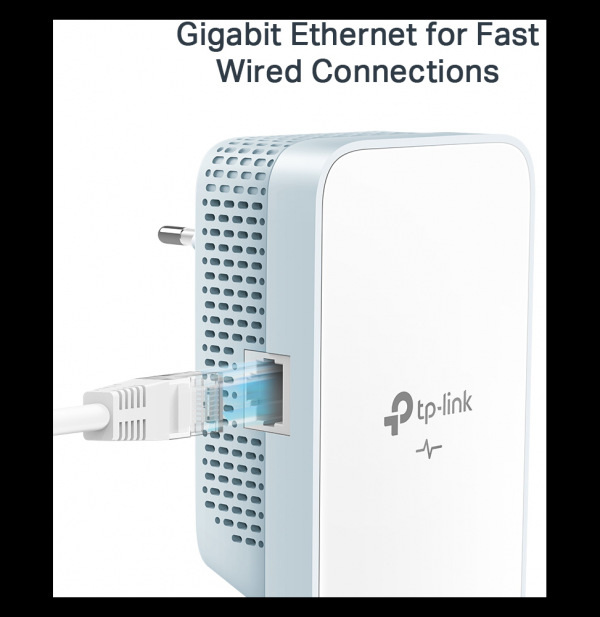 CPL TP-Link AV1000 Gigabit Powerline ac Wi-Fi Kit 300 Mbps (TL-WPA7517 KIT)