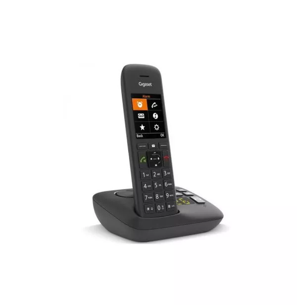 Duo de téléphones sans fil DECT Gigaset C575A avec écrans couleur et répondeur intégré (4250366861715)