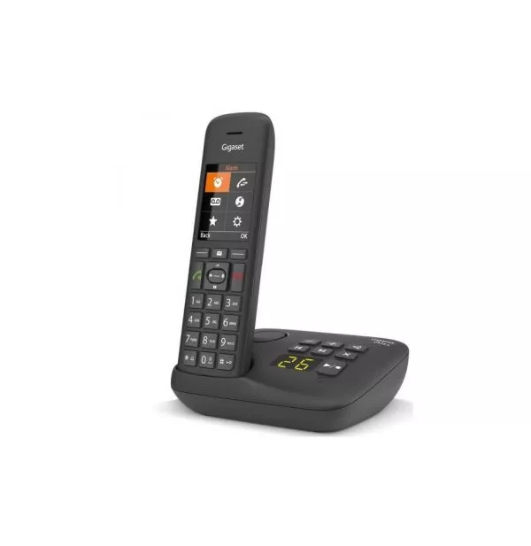 Duo de téléphones sans fil DECT Gigaset C575A avec écrans couleur et répondeur intégré (4250366861715)