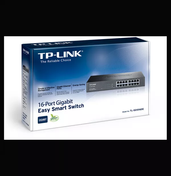 Switch Easy Smart TP-Link TL-SG1016DE 16-Port Gigabit