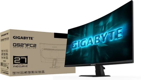Écran PC Gaming incurvé 27" Gigabyte GS27FC2