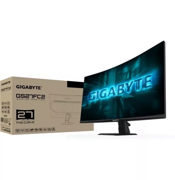 Écran PC Gaming incurvé 27" Gigabyte GS27FC2
